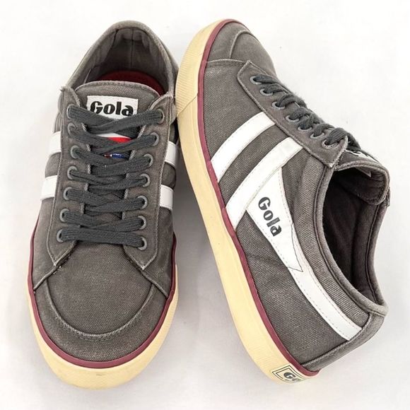 Gola Other - Gola Classics Comet Plimsoll Sneakers Grey White size 8